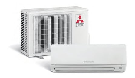 cost of mitsubishi electric cooling and heating